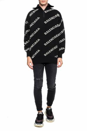 Logo-embroidered sweater, zdjęcie 2 Logo-embroidered sweater od Balenciaga